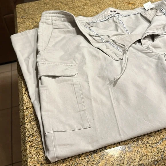 JOSEPH ABBOUD New Cargo Pants SIZE 3X Gray - Picture 7 of 7